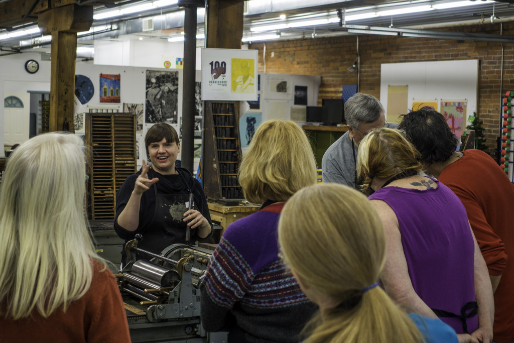 SUPPLIED PHOTO Dawn Gettler is an expert in the field of book arts and printmaking at Prairie Center of the Arts where she and other instructors love what they do and want to share that love with the community. 