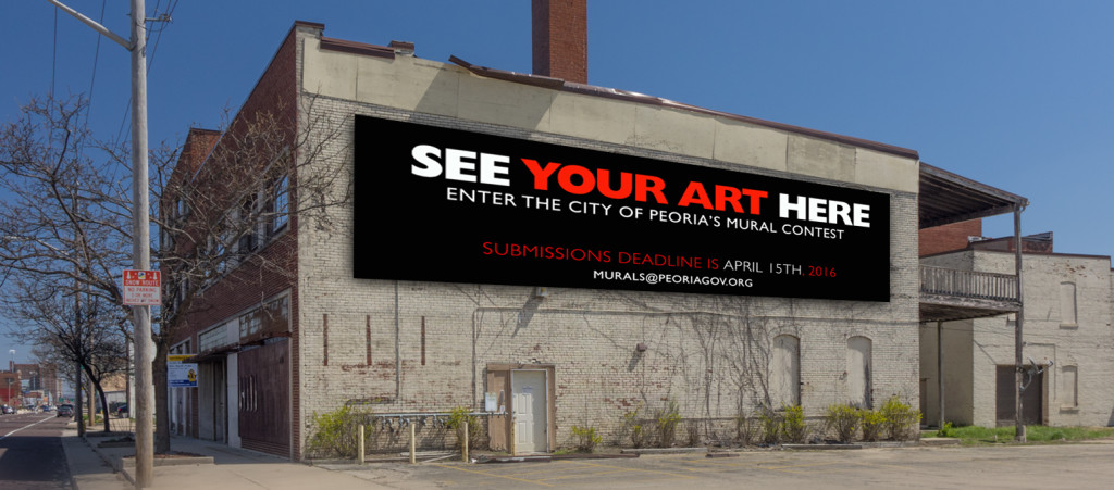 SUPPLIED PHOTO ILLUSTRATION The City of Peoria will announce two new murals this May. Artists from throughout the area responded to a call for entries showing water and the historic importance of the First District.  