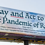 Pandemic of Racism billboard