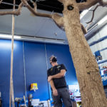 Sculptor Shawn Hensley