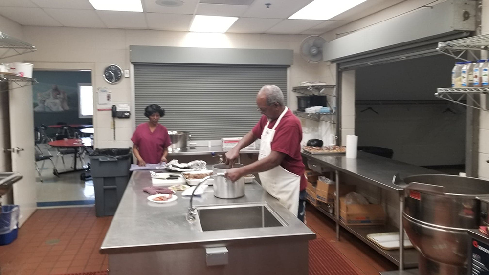 South Side Mission kitchen